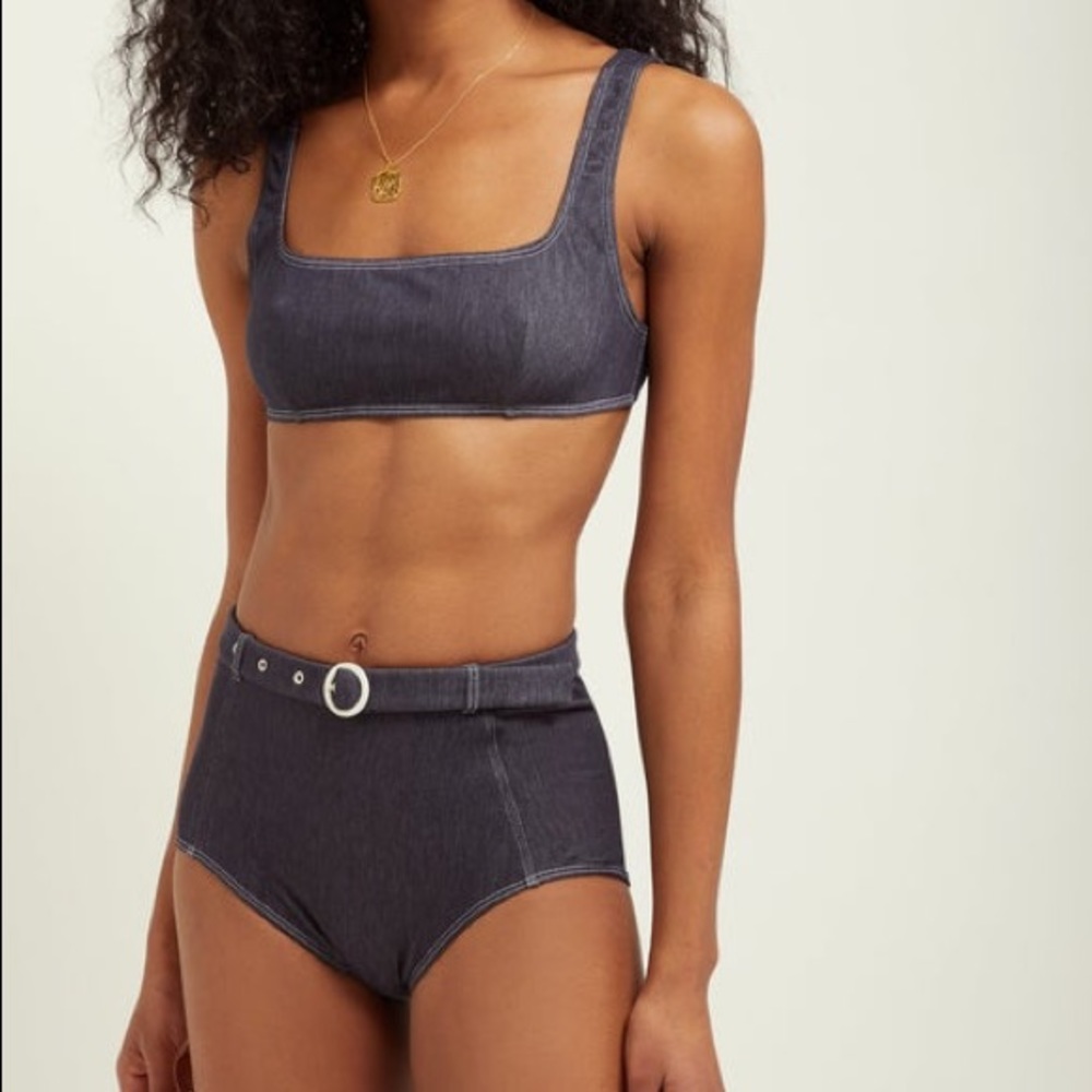 Solid & Striped Jean Bikini